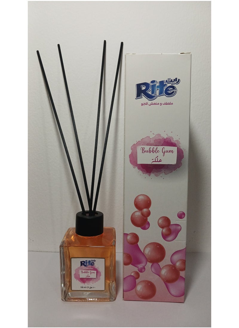 Rite Rite Bubble Gum Reed Diffuser – Whimsical Candy-Sweet Scent That Sparks Joy  - Image 4