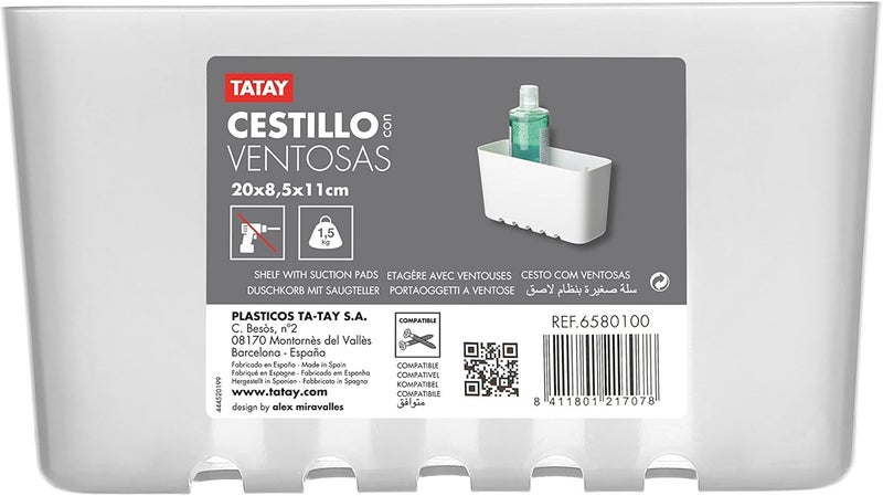 TATAY Standard Storage Basket, Glace, Small - Image 2