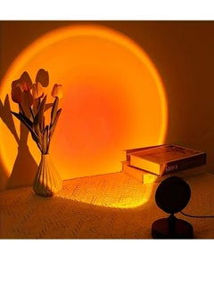 PAMEER Sunset Projection Lamp,180 Degree Rotation Multiple Colors Sunlight Projector, Rainbow Night Led Light, Table Lamp Night Light Projector for Party, Home Bedroom Decor, Photography.  - Image 1