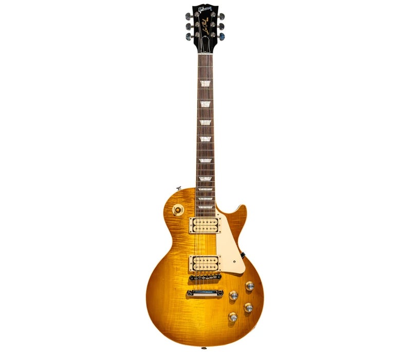 Gibson USA LPS6DCW25VHNH1 Les Paul Standard '60s Double Trouble Electric Guitar - Vintage Honey Burst - Image 2