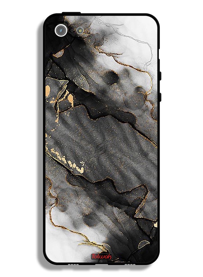 Tolwak Apple iPhone 5/5s/SE Protective Case Glitter Marble - Image 2