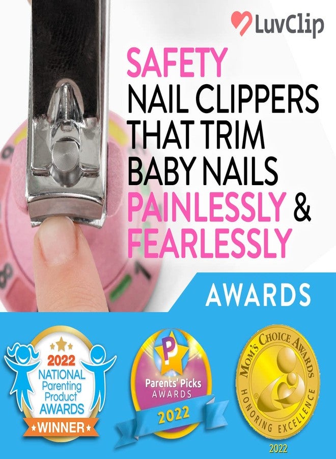 LuvClip مقص أظافر قابل للتعديل للأطفال من لوف كليب، مقص أظافر للأطفال الصغار، مقص أظافر للأطفال الرضع، مستلزمات أساسية للمواليد الجدد، قائمة مستلزمات الطفل الأساسية، منتجات العناية بالمواليد الجدد، للبنات أو الأولاد [اللون] - Image 2