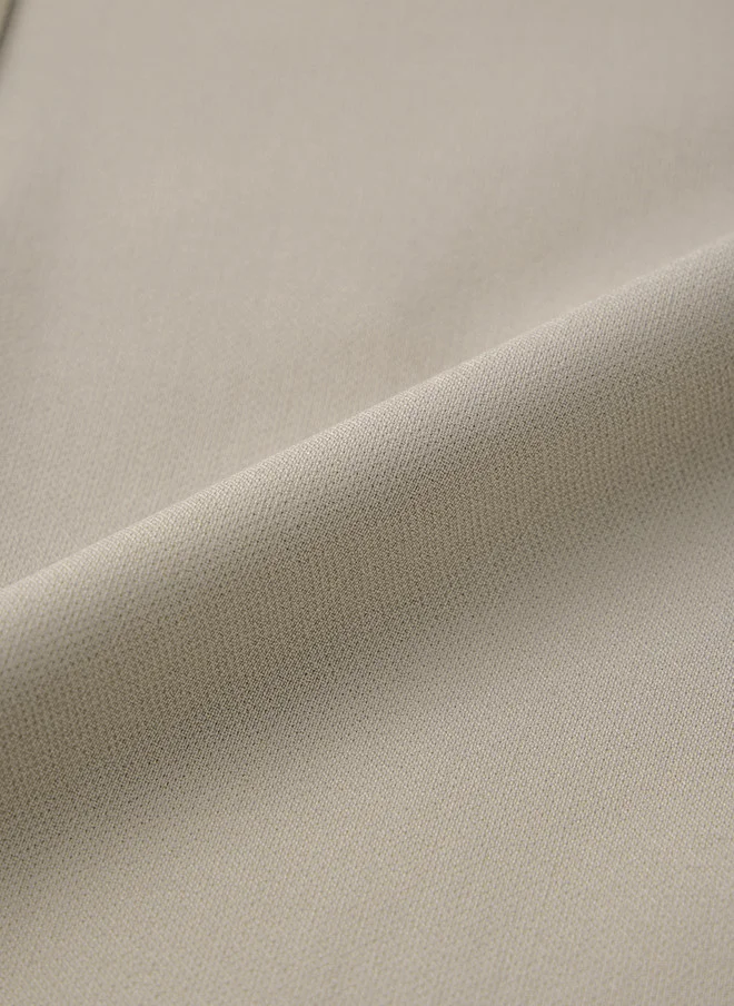 The Souled Store  The Souled Store Men Straight Fit Solid Beige Super Flex Pants  | Best Price UAE