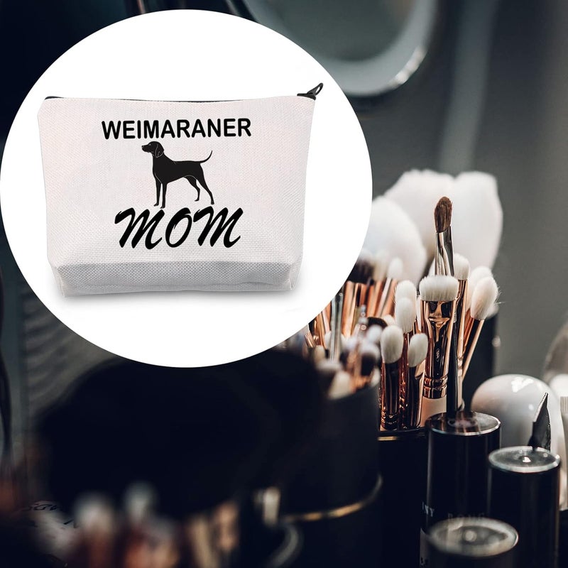 LEVLO Weimaraner Mom Makeup Bag - Image 4