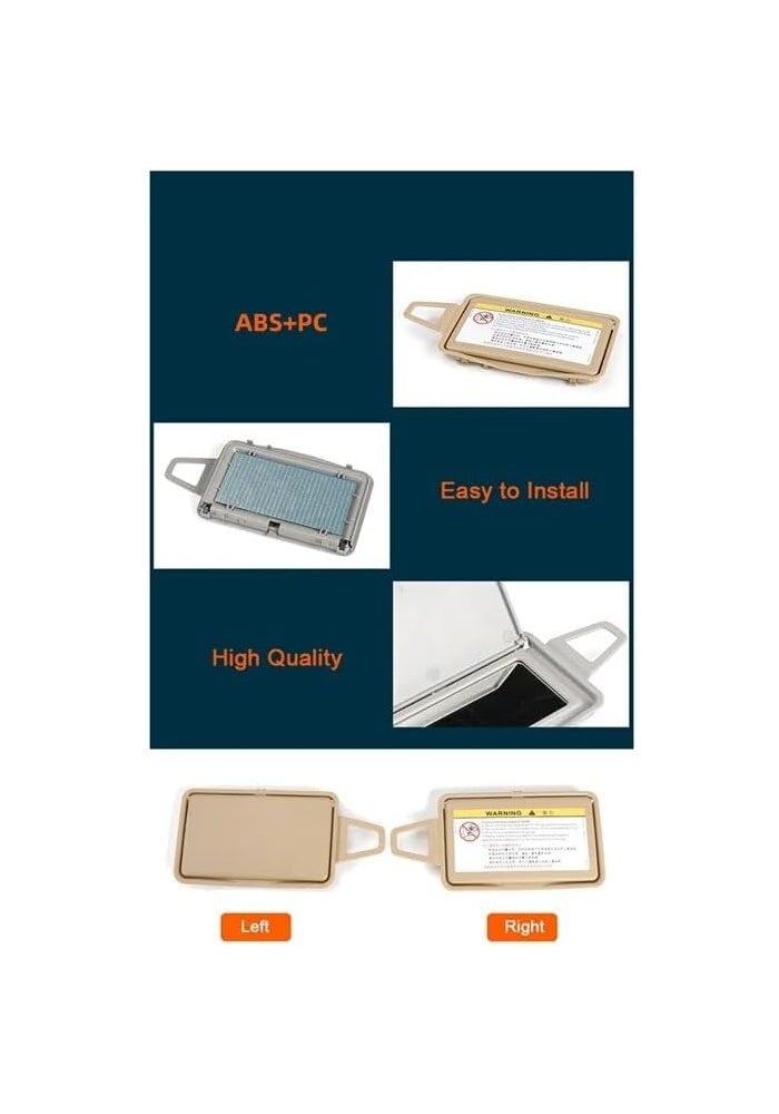 QASULER Gray Car Sun Visor Shade for Mercedes-Benz E-Class - Image 3