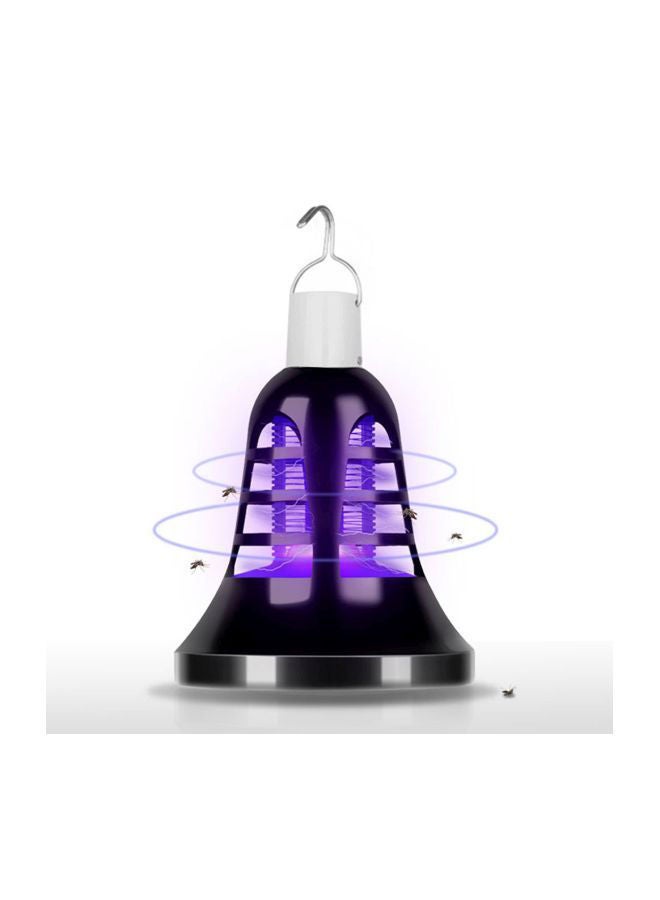 NIBEMINENT LED Mosquito Zapper Lamp Black/Purple - Image 4