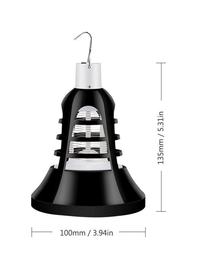 NIBEMINENT LED Mosquito Zapper Lamp Black/Purple - Image 3