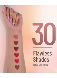 Swiss Beauty Swiss Beauty Stain Matte Lipstick Fuchsia Pink 3.4G  - Image 5