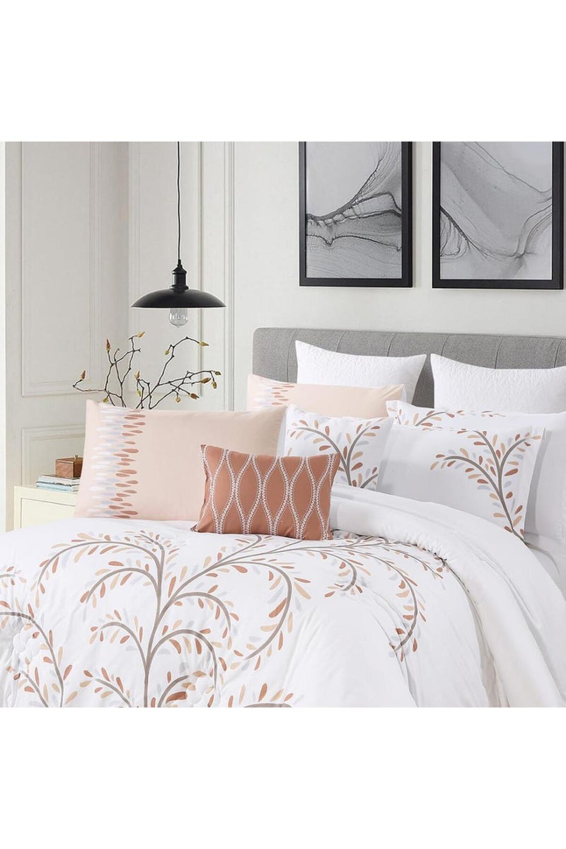 Melen Double summer bedspread 10 pieces - Rivera - White - Image 2