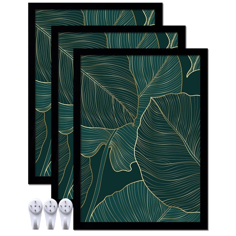 Keibiubu Black 8x11 إطار الصورة مجموعة من 3 إطارات صور شفافة عالية ل 8 × 11 صورة ملصق صورة Canvas معرض الجدار معرض سطح المكتب الأفقي العمودي 8 من 11 - Image 1