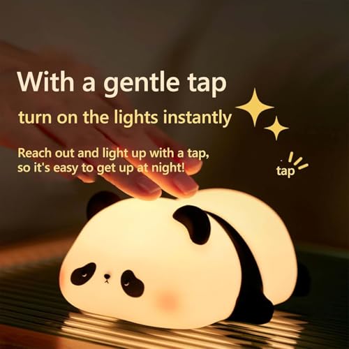 Niwlix Lying Bear Night Light Lamp for Bedroom Kids 7 Color Changing Kids Toddler Night Light Lamp Baby l Gift Items for Women Kids l Valentine's Birthday Gift Toys for 2+Year Old Boy Girl - Image 3
