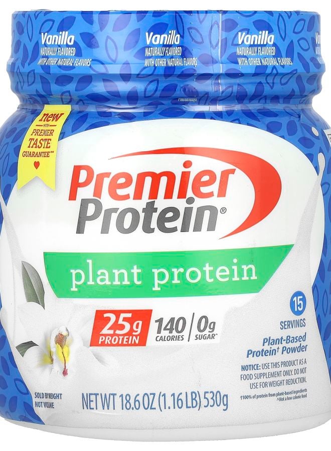 Premier Protein Plant Protein Vanilla 1.16 lb (530 g)
