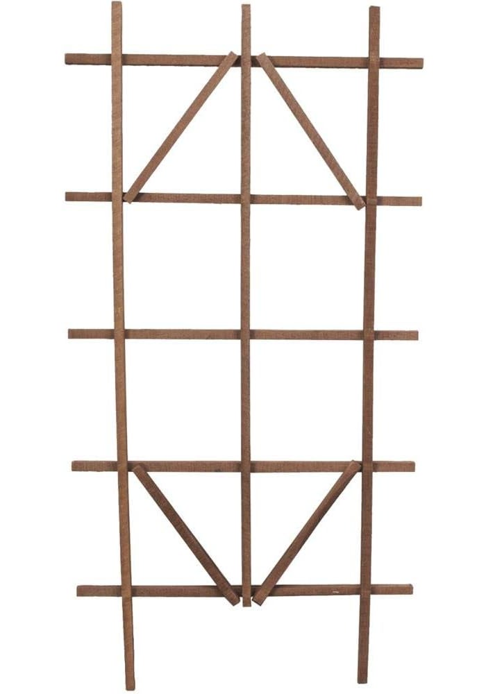 48" Brown Wooden Ladder Trellis by Panacea