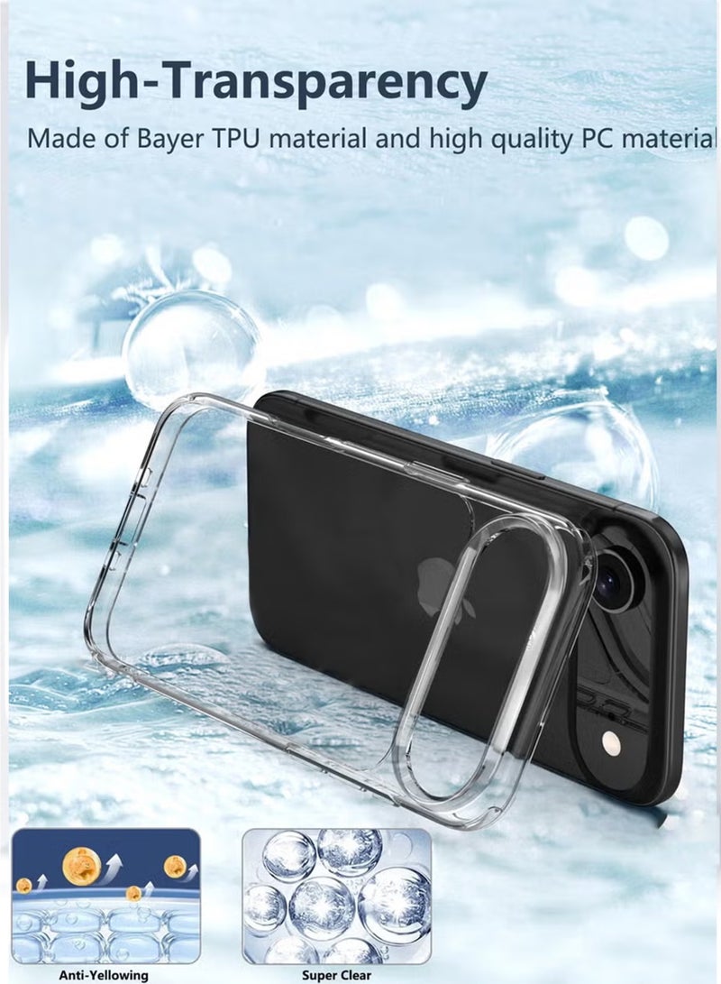 COMBO OFFER Apple iPhone 17 Air Silicone Case with Tempered Screen Protector | Designed for Apple iPhone 17 Air Case | Slim Flexible Soft Silicone Case Cover with Premium Tempered Glass Screen Protector Fit for Apple iPhone 17 Air - Image 4