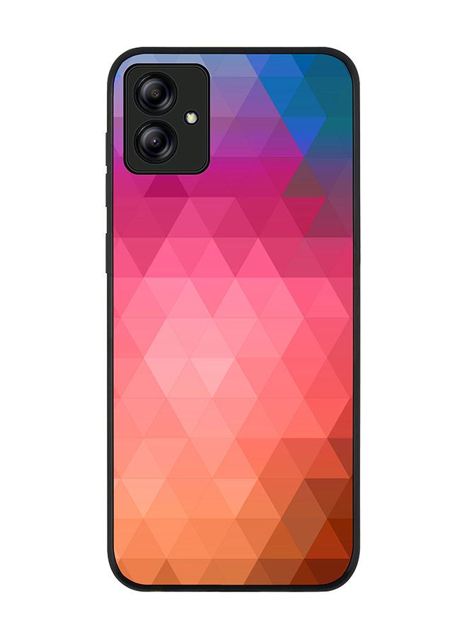 Stylizedd Rugged Black edge case for Samsung Galaxy A04 Slim fit Soft Case Flexible Rubber Edges Anti Drop TPU Gel Thin Cover - Anna's Prism - Image 1