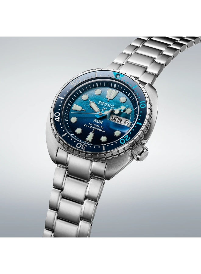 Seiko Prospex SRPK01 Men’s Watch, Special Edition “The Great Blue” Wave Dial 42.5mm Case 100M WR Automatic  - Image 1