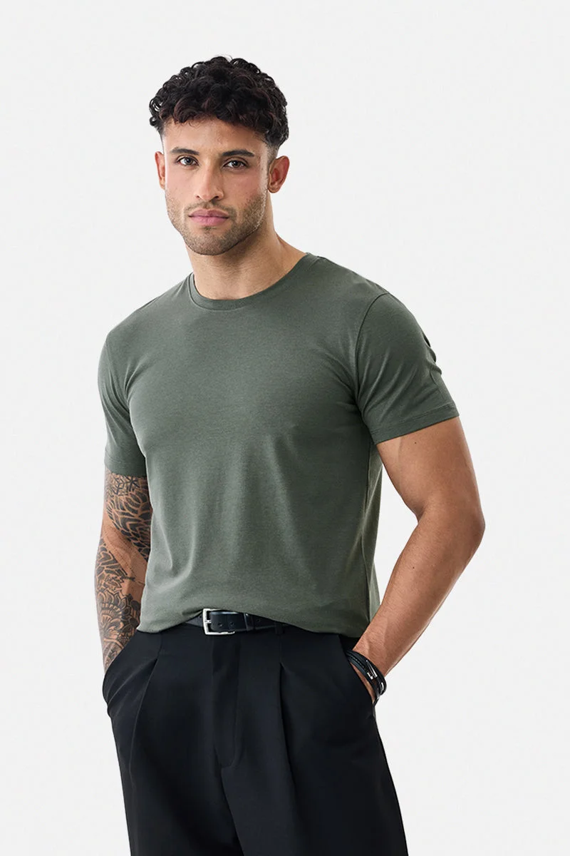 SNITCH Regular Fit Stretch T-Shirt