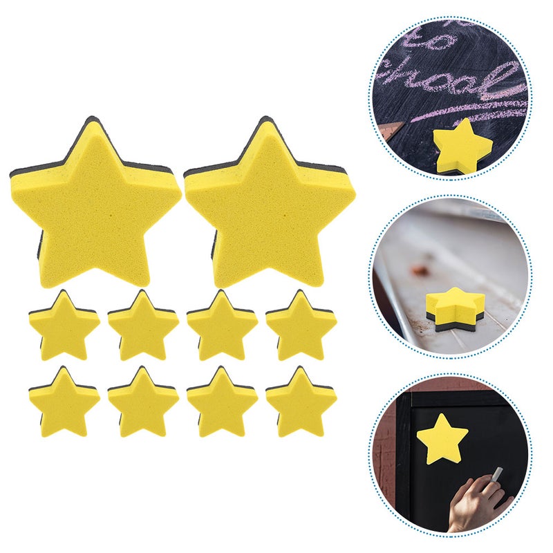 20 Pcs White Board Erasers Small Whiteboard Erasers Dry Erasers Classroom Board Eraser - Image 3