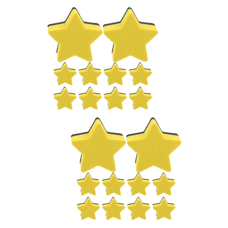 20 Pcs White Board Erasers Small Whiteboard Erasers Dry Erasers Classroom Board Eraser - Image 1