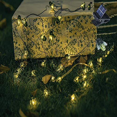 ANGMLN 2 Pack Solar Firefly Lights, 30 LED Solar Fireflies Lightning Bugs Fairy String Lights Outdoor Solar Powered String Lights Waterproof for Garden Patio Home Wedding Party Spring Christmas Decor - Image 1