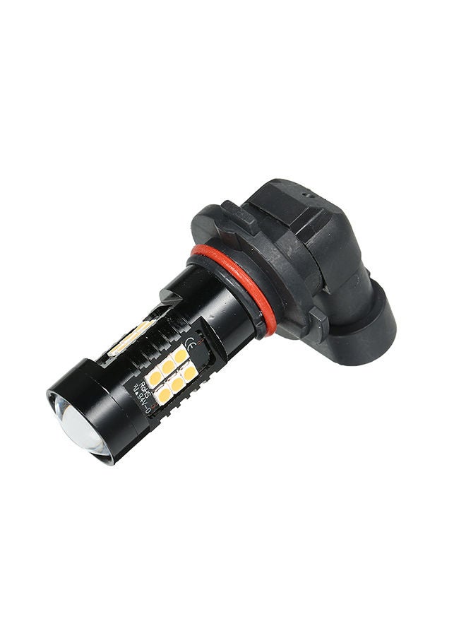 NIBEMINENT 2Pcs LED Bulb Lights Auto Lamp Bulbs Car Light 9006 Yellow - Image 2