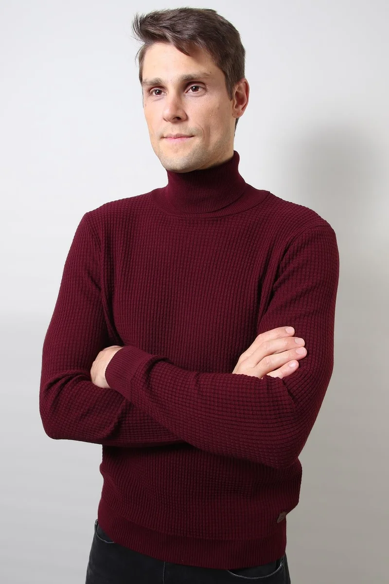 الكسندر جاردي Turtleneck Knit Sweater (E20-18828)