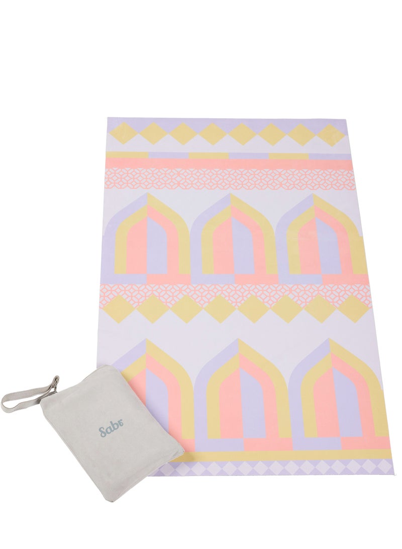 Sabr 'Amman' Compact Prayer Mat (new al hambra) - Image 1