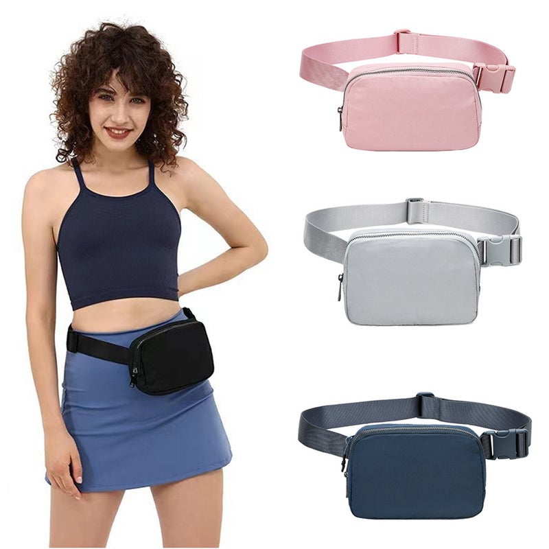 Fashion Storage Waist Bag Outdoor Sports Running Mobile Phone Bag Nylon Waterproof Crossbody Men'S And Women'S Chest Bag Logo - Image 2