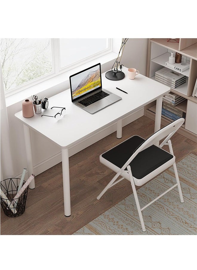 Beauenty - Computer Desk 120cm Home Office Desk Workstation with Extra Strong Legs and 2.5cm Thicker Tabletop, Computer Laptop Table Study Writing Desk Easy Assembly, for Home Office Bedroom Room - Image 1