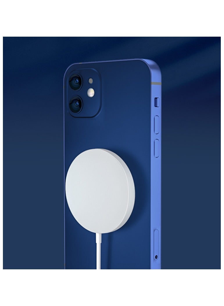 عام Portable Fast Magnetic Wireless Charger Mobile Cargadores Inalambricos For iPhone 12 - Image 1