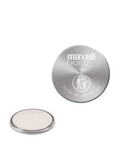 Maxell 1-Piece Maxell CR2032 Lithium 3V Japan Battery  - Image 2
