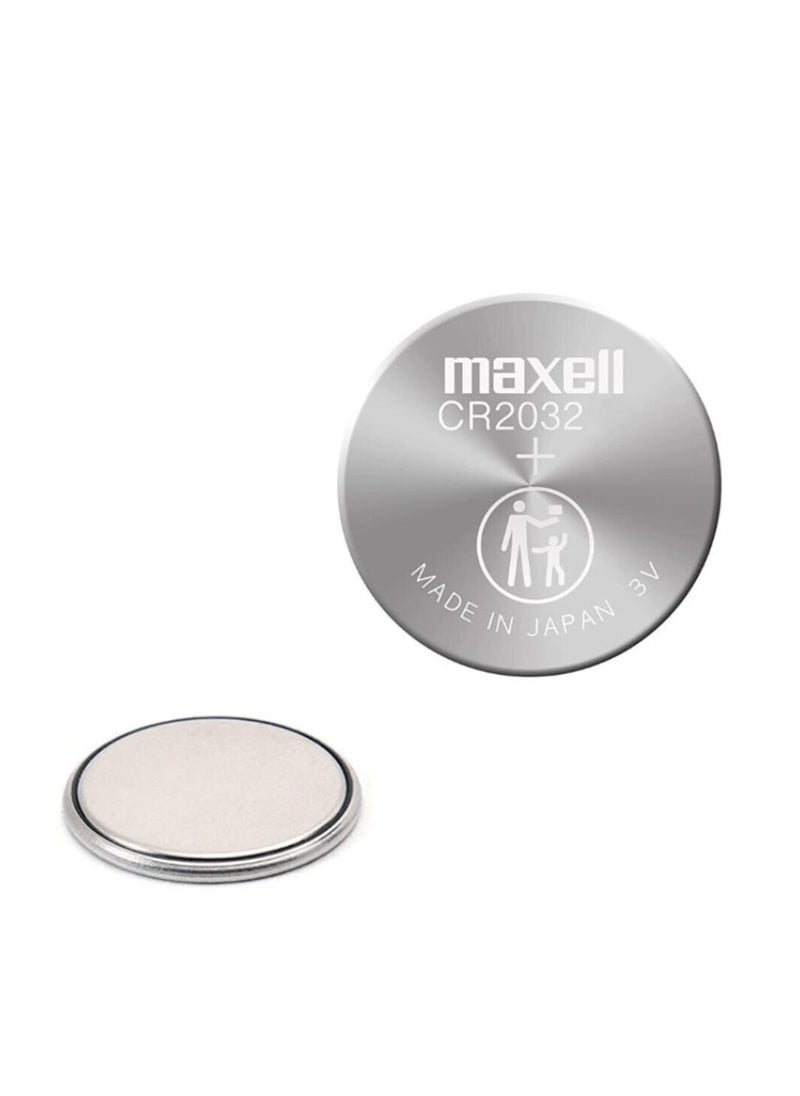 ماكسل 1-Piece Maxell CR2032 Lithium 3V Japan Battery  - Image 2