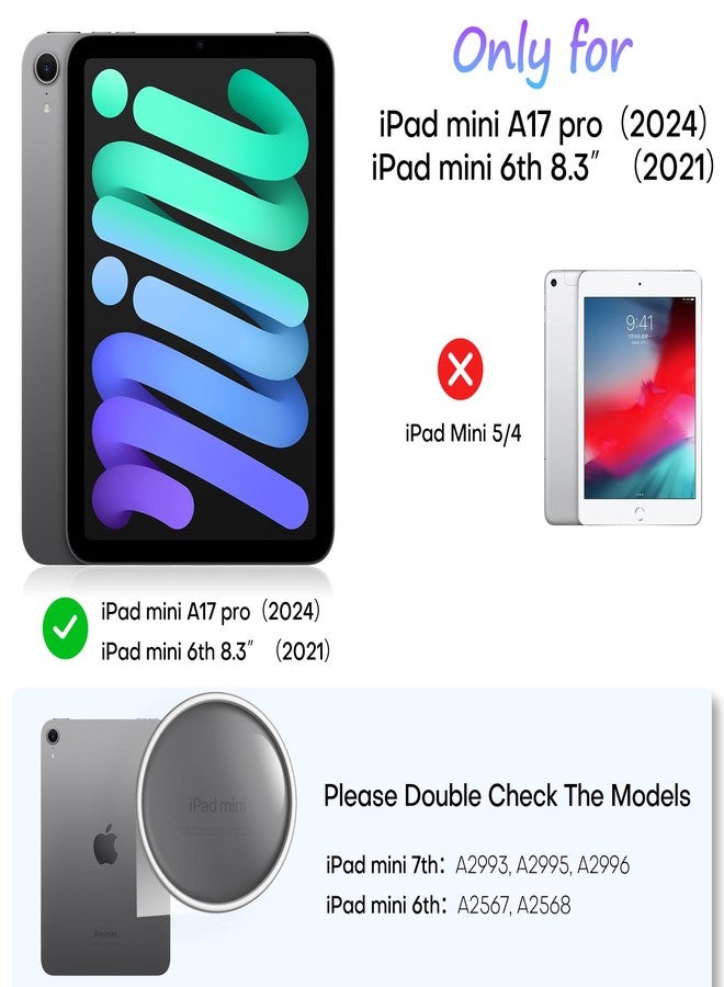 Omoton PAPERSENSE 2 Pack Paper Screen Protector, iPad Mini 7 A17 Pro Mini 6 6th (2024/2021, 8.3 inches), Matte PET Film with Dustless Tray, Drawing Like Paper, Ultra Sensitive, Apple Pencil & Case Support - Image 2