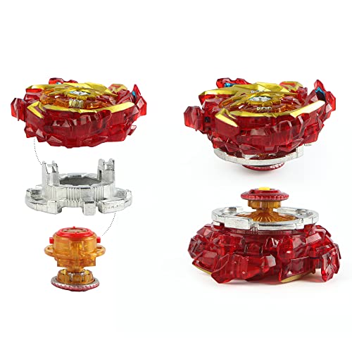 BLADEKING BEYS Random Booster Pack- B174R Hyperion Burn +B174B Helios Volcano + Toy Storage Box - Image 2