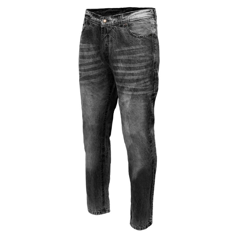 Milwaukee Leather MDM5000 Mens City Limit Black CE Armored Motorcycle Riding Denim Jeans Pants Reinforced wAramid Fibers 32 - Image 2