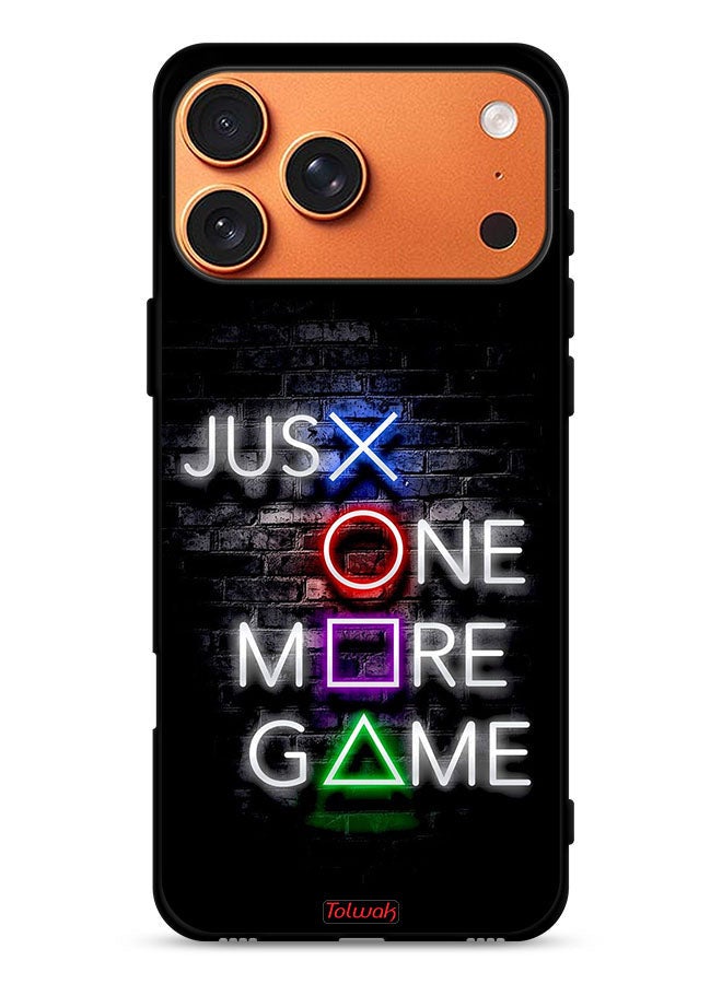 Tolwak Apple iPhone 17 Pro Max Protective Case Cover Just One More Game - Image 1