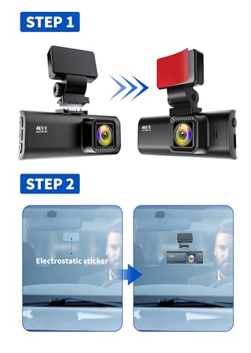 REDTIGER Adhesive Mount for REDTIGER F7N Dash Cam with GPS Module - Image 4