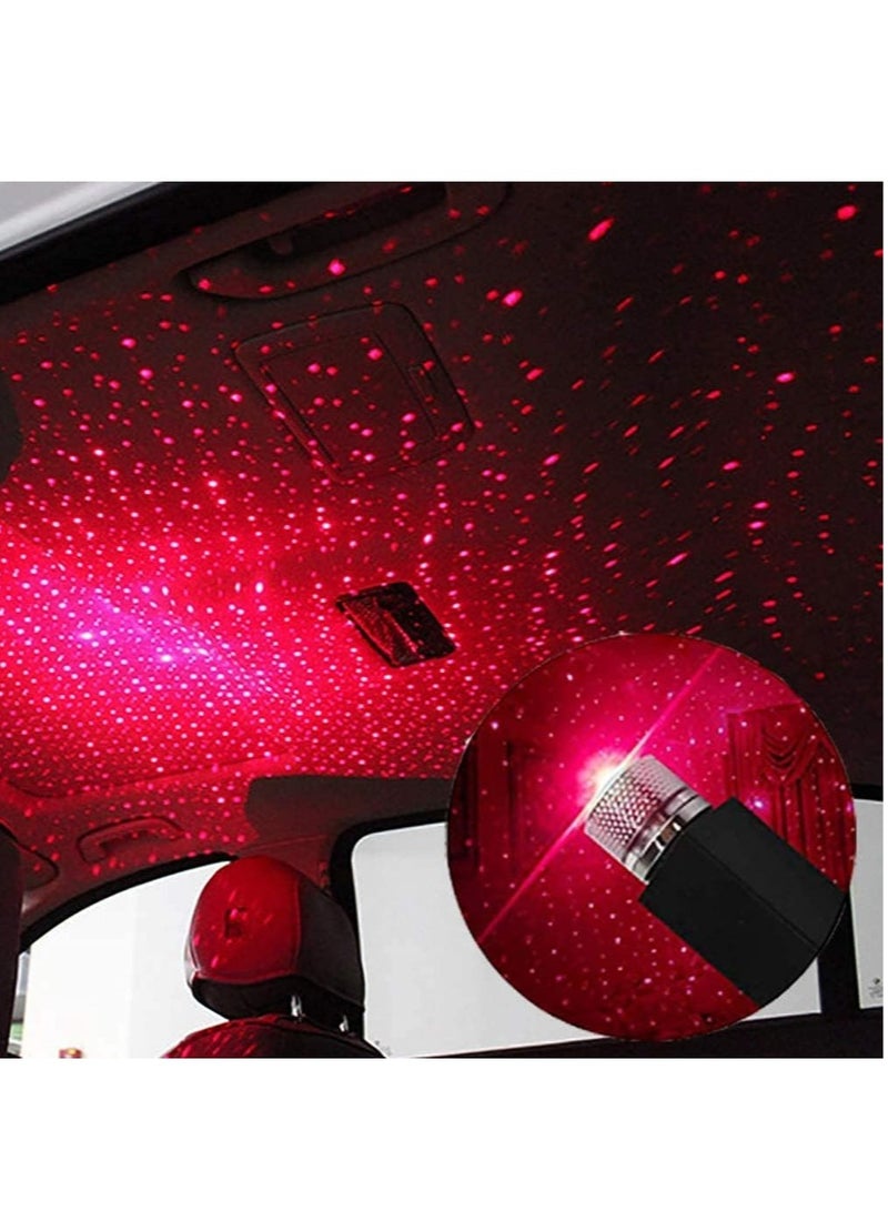 ELTRAZONE Car Roof Star Night Light,USB Star Night Lights, USB Night Lamp Fit All Cars Ceiling Roof Star Lights Interior Ambient Atmosphere for Bedroom Decorations,Party,Walls - Plug and Play - Image 1