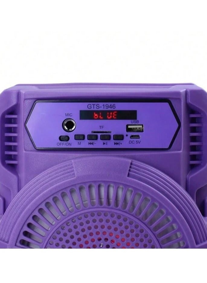 قريت نايس مكبر صوت Greatnice GTS-1946 المحمول عالي الطاقة - لاسلكي، قابل لإعادة الشحن، وجاهز للكاريوكي - Image 3