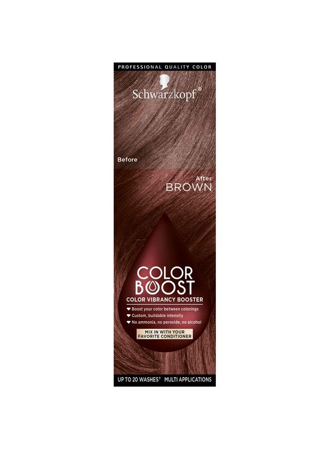 Schwarzkopf Color Boost Color Vibrancy Booster, Brown - Image 1