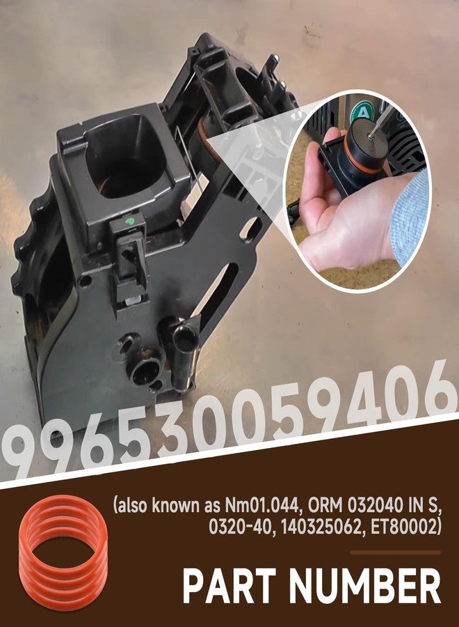 (10 قطع) 996530059406 حلقات مانعة للتسرب بديلة، مناسبة لماكينات القهوة من ماركات Saeco وPhillips وGaggia وSpidem - حلقة مانعة للتسرب من السيليكون لمكبس مجموعة التخمير Nm01.044، ORM 032040 IN S، 140325062، ET80002 - Image 4