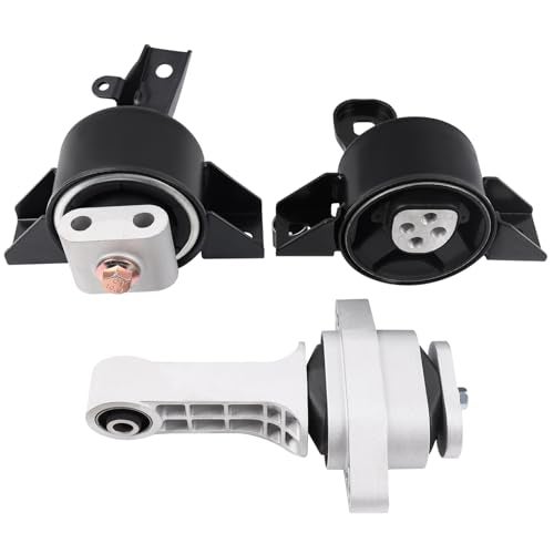 loongrie Engine Motor and Transmission Mount Kit for 20042017 Chevy AveoAveo5 20072010 Pontiac G3G3 Wave 20052008 Wave WAVE5 16L L4 Manual Transmission Repklace OE A5350HY A5351 A5378 - Image 1