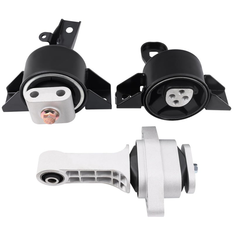 loongrie Engine Motor and Transmission Mount Kit for 20042017 Chevy AveoAveo5 20072010 Pontiac G3G3 Wave 20052008 Wave WAVE5 16L L4 Manual Transmission Repklace OE A5350HY A5351 A5378 - Image 3
