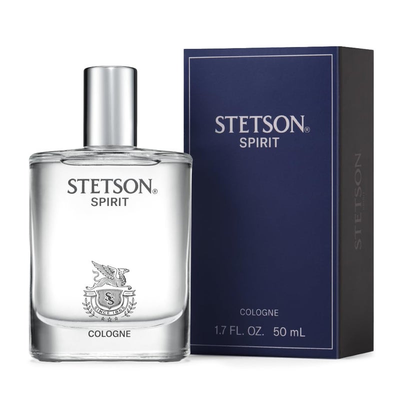 Stetson Spirit - Cologne Spray for Men - Woody, Earthy, and Casual Aroma with Fragrance Notes of Mandarin Leaf, Clary Sage, and Warm Amber- 1.7 Fl Oz - Image 3