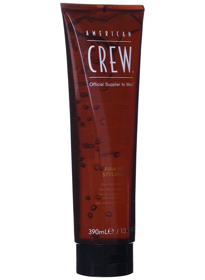 AMERICAN CREW Men's Hair Gel by American Crew, Firm Hold, Non-Flaking Styling Gel, 13.1 Fl Oz - Image 2