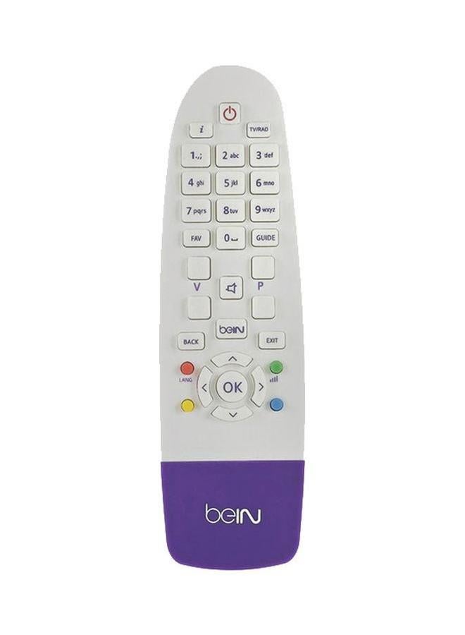 bein Remote Control For Sport Satellite Receiver White/Purple/Red