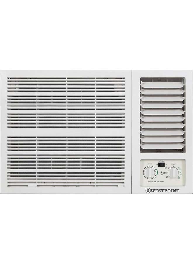 WESTPOINT 1.5 Ton 18000BTU T3 Rotary Window Air Conditioner Auto Swing Function 3 Fan Speed Level 3 Cooling Mode R410A Refrigerant HxWxD 43x66x68 cms 240 kW ‎WWT-1823LTYA White - Image 2