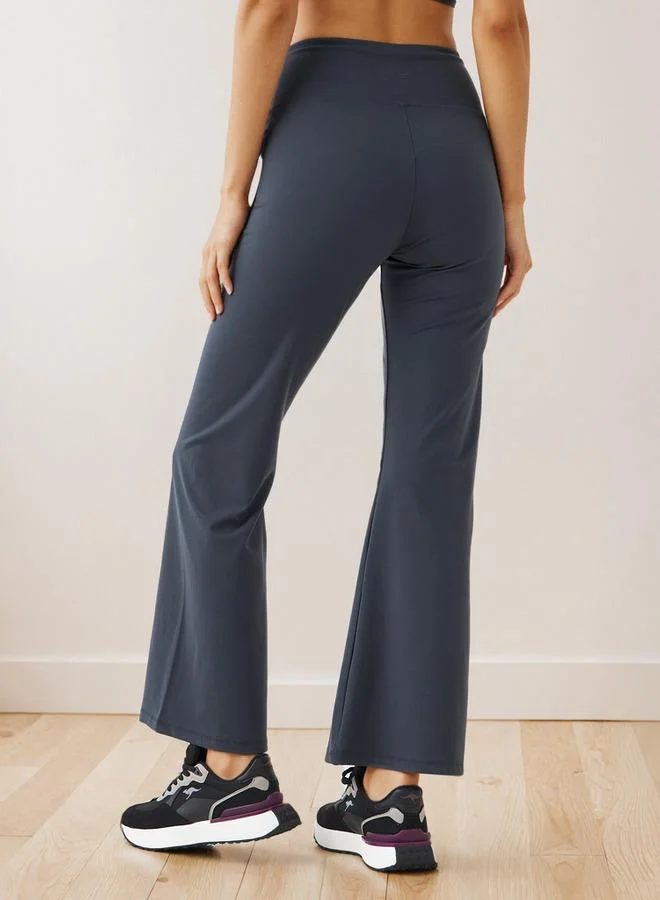 Splash Active  2 Way Stretch Flared Leggings for Women | Best Price UAE