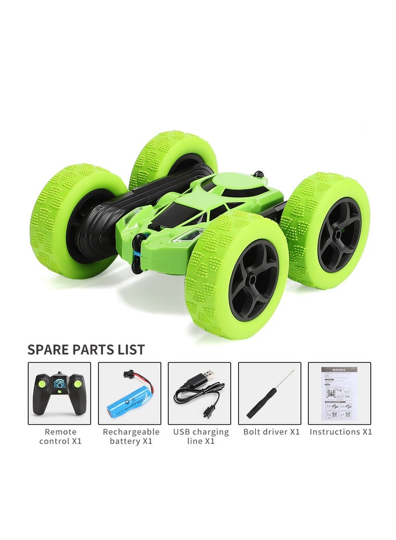 Loquat Remote Control Toy Car for Kids RC Cars 2.4G Double Sided 360° Rotating Stunt Car - Image 5