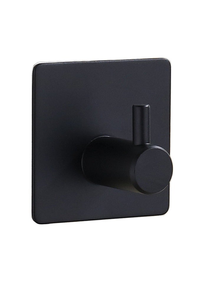 general 5pcs 304 Stainless Steel Adhesive Hooks - Strong Coat Hooks, Door Back Coat Hanger, Punch-Free Metal Coat Hook - Image 2